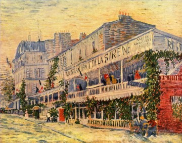 Vincent Willem van Gogh Das Restaurant Paris Peinture à l'huile